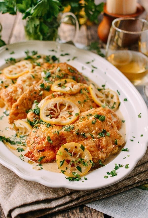 Chicken Francese with Parsley Garnish, by cwww5.fioekdjsdas.cf