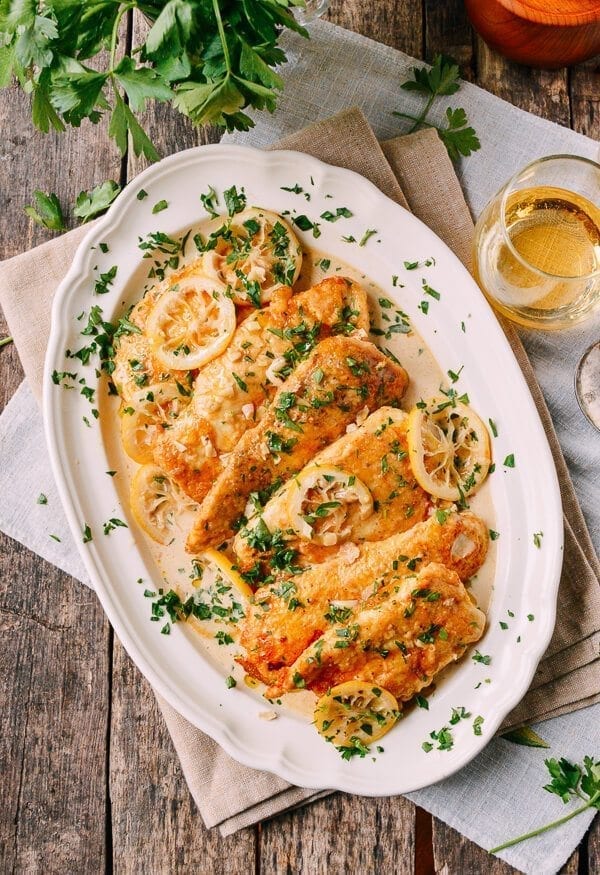 Chicken Francese on Platter, by cwww5.fioekdjsdas.cf