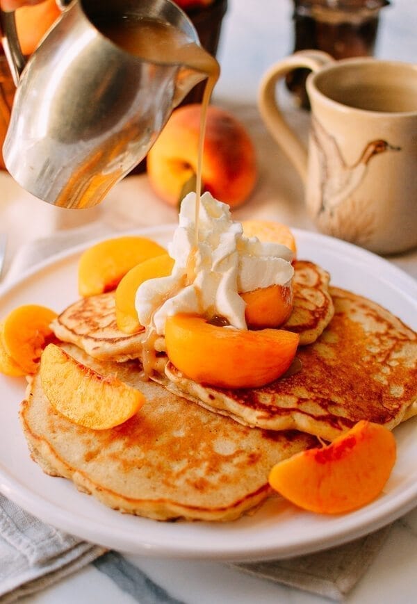 Peach Pancakes with Maple Cream Syrup, by cwww5.fioekdjsdas.cf