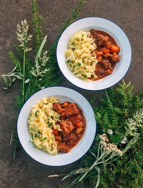 Campfire Beef Stew with Buttered Parsley Noodles, by cwww5.fioekdjsdas.cf