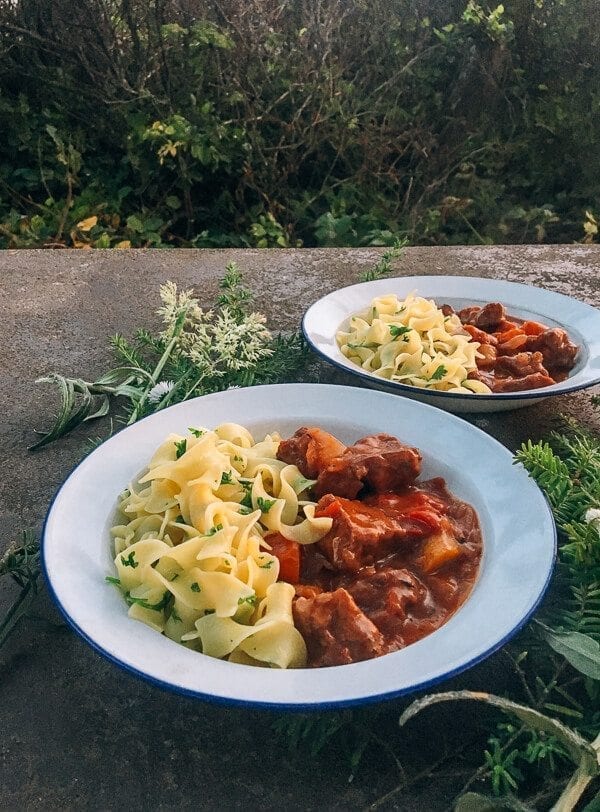 Campfire Beef Stew with Buttered Parsley Noodles, by cwww5.fioekdjsdas.cf