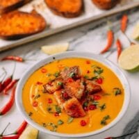 Curried Squash Soup with Red Curry Butter Croutons, by cwww5.fioekdjsdas.cf