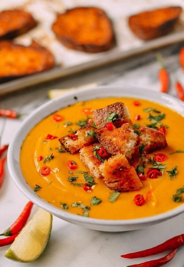 Curried Squash Soup with Red Curry Butter Croutons, by cwww5.fioekdjsdas.cf