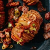 Crispy Hasselback Potatoes with Spicy Bacon Scallion Relish, by cwww5.fioekdjsdas.cf