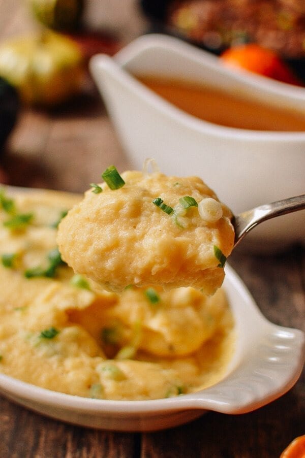 Cheesy Mashed Potatoes with Scallions, by cwww5.fioekdjsdas.cf