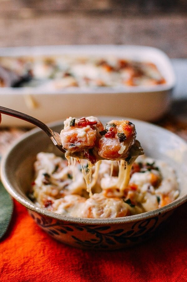 Baked Sweet Potato Gnocchi with Bacon and Sage, by cwww5.fioekdjsdas.cf