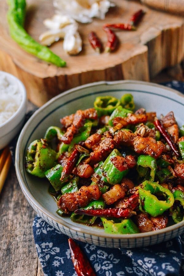 Sichuan Three Pepper Pork Belly Stir-fry, by cwww5.fioekdjsdas.cf