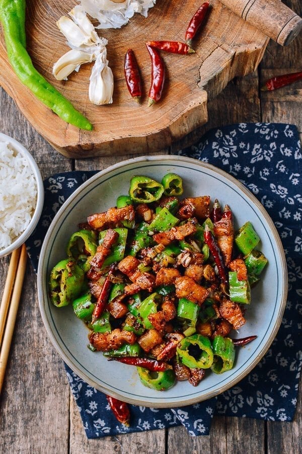 Sichuan Three Pepper Pork Belly Stir-fry, by cwww5.fioekdjsdas.cf