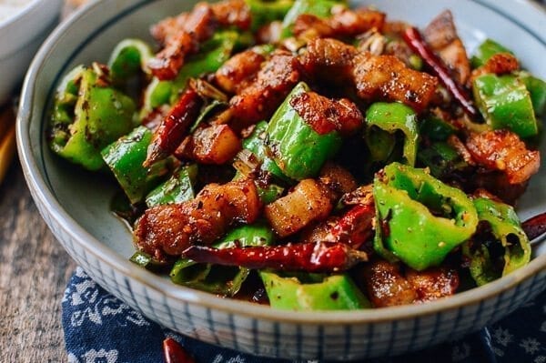 Sichuan Three Pepper Pork Belly Stir-fry, by cwww5.fioekdjsdas.cf