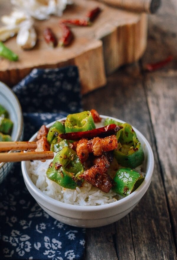 Sichuan Three Pepper Pork Belly Stir-fry, by cwww5.fioekdjsdas.cf