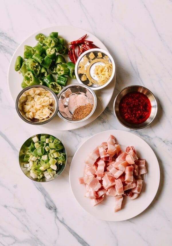 Sichuan Three Pepper Pork Belly Stir-fry, by cwww5.fioekdjsdas.cf