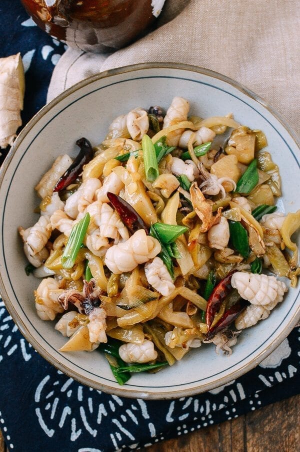 Squid Stir-Fry with Pickled Mustard Greens, by cwww5.fioekdjsdas.cf