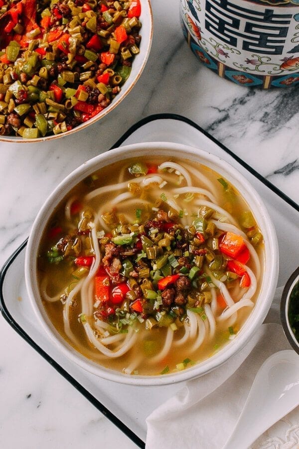 Chinese Pickled Long Bean Noodle Soup, by cwww5.fioekdjsdas.cf