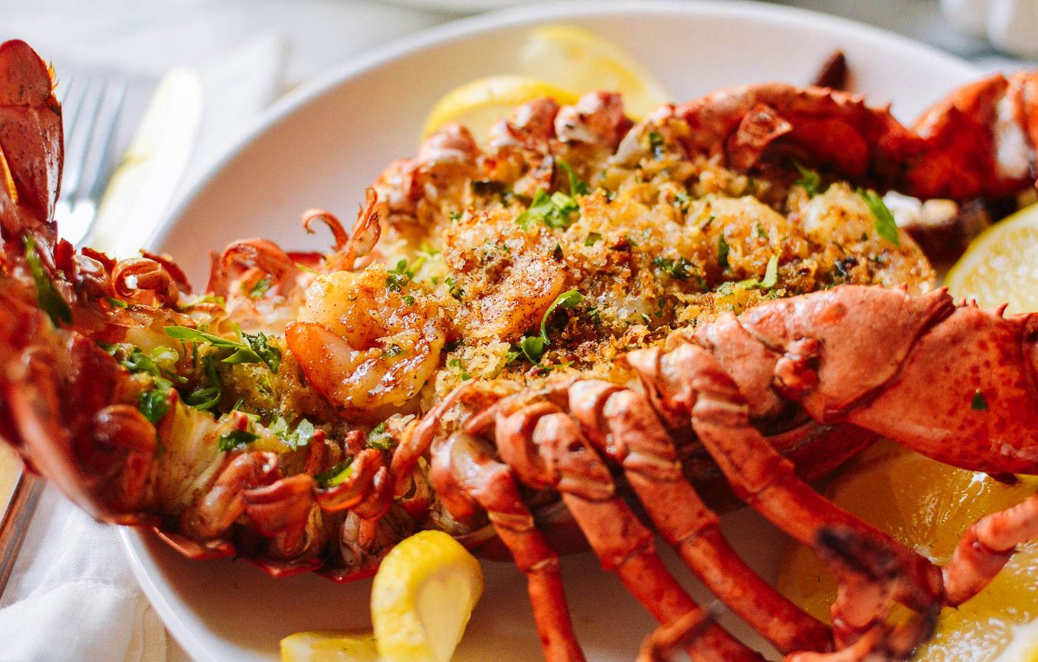 Baked Stuffed Lobster with Shrimp, by cwww5.fioekdjsdas.cf