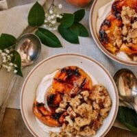Grilled Peach Crisps with Yogurt, by cwww5.fioekdjsdas.cf