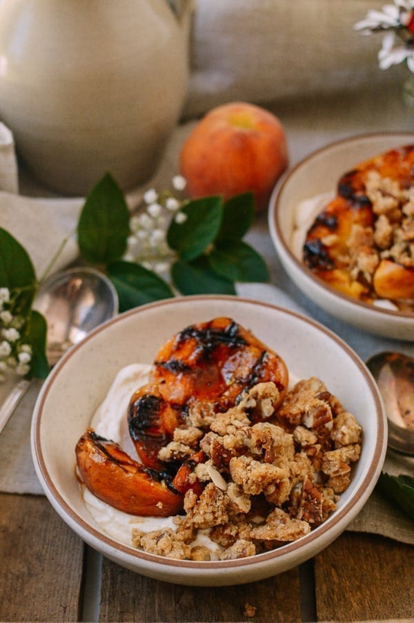 Grilled Peach Crisps with Yogurt, by cwww5.fioekdjsdas.cf