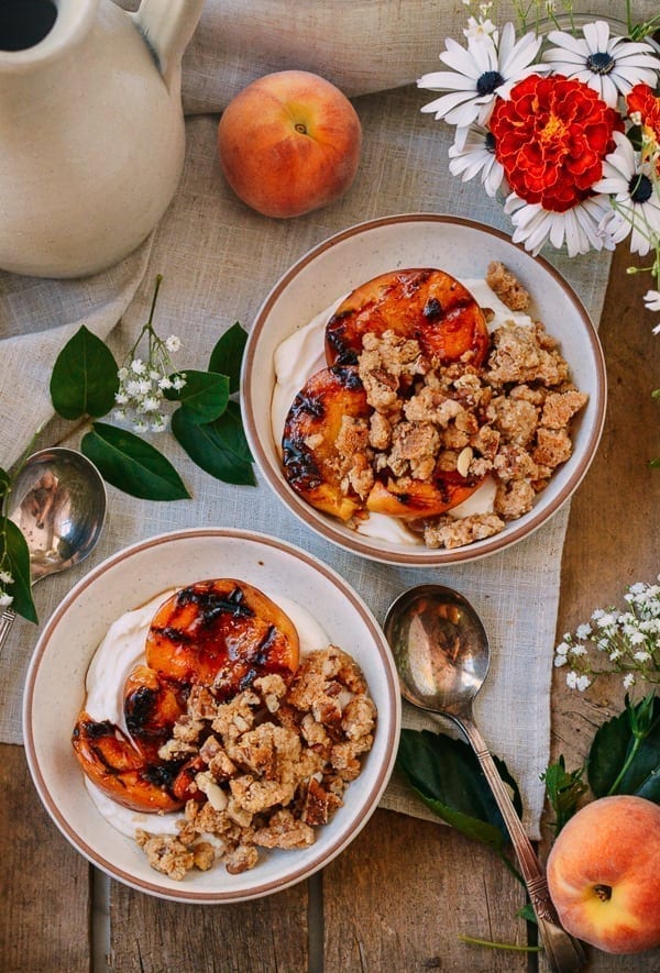 Grilled Peach Crisps with Yogurt, by cwww5.fioekdjsdas.cf