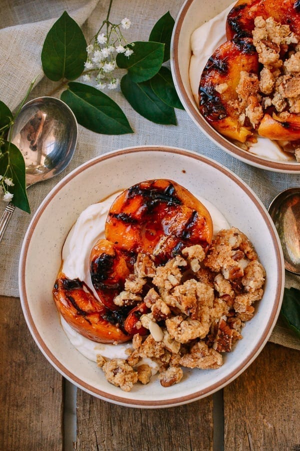 Grilled Peach Crisps with Yogurt, by cwww5.fioekdjsdas.cf