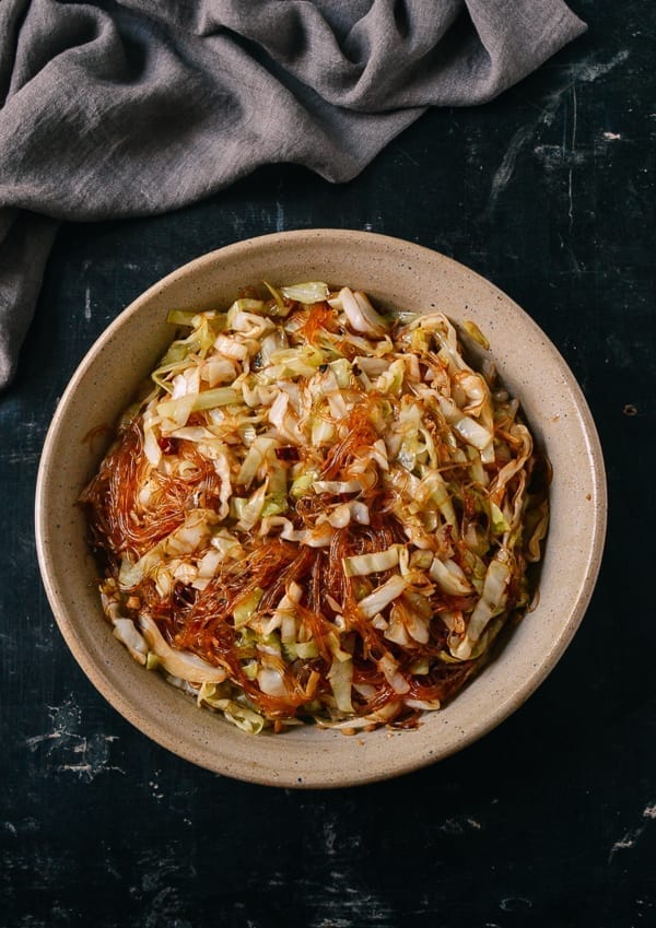 Stir Fried Cabbage with Glass Noodles, by cwww5.fioekdjsdas.cf