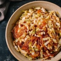 Stir Fried Cabbage with Glass Noodles, by cwww5.fioekdjsdas.cf
