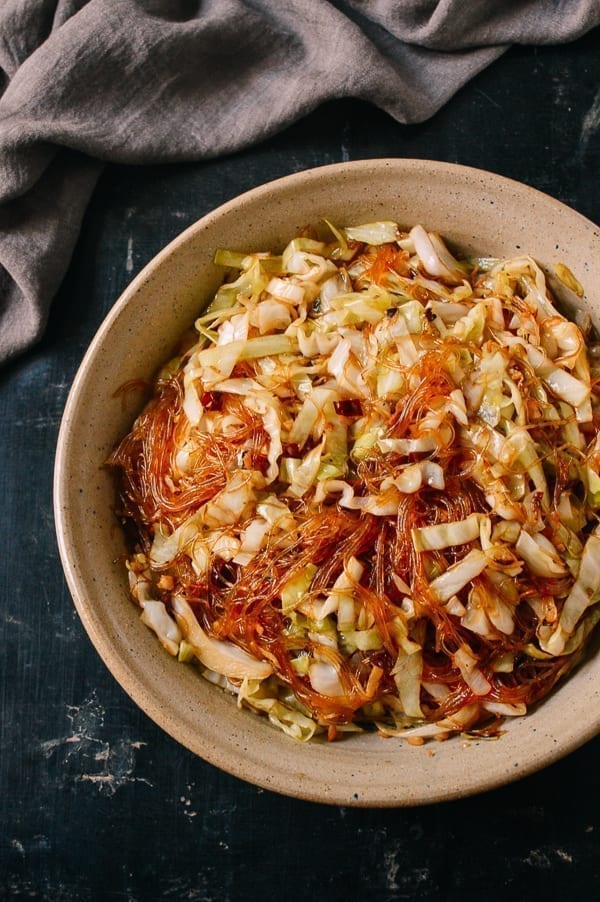 Stir Fried Cabbage with Glass Noodles, by cwww5.fioekdjsdas.cf