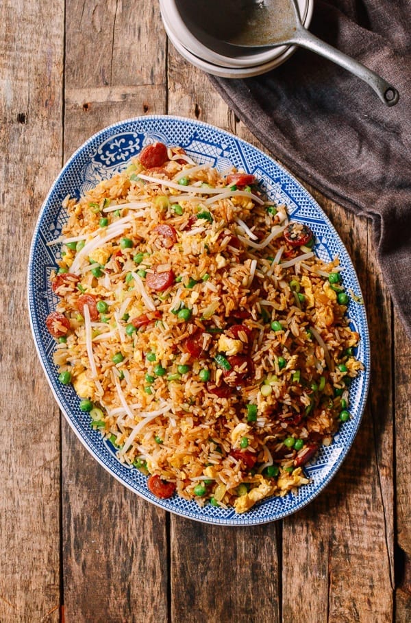 Chinese Sausage Fried Rice (Lop Cheung Chow Fan), by cwww5.fioekdjsdas.cf