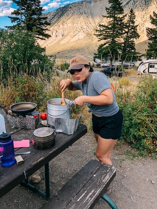 Kaitlin cooking at campground, cwww5.fioekdjsdas.cf