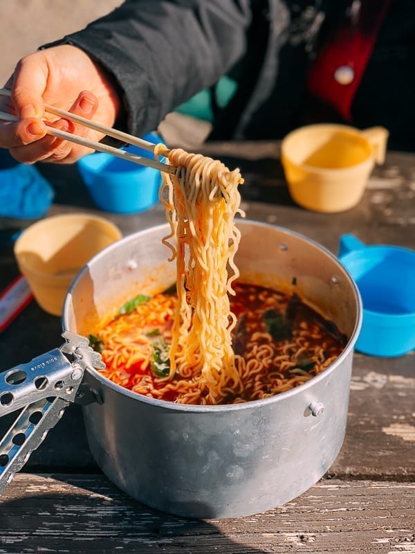 Spicy Ramen cooked in a camping pot, cwww5.fioekdjsdas.cf