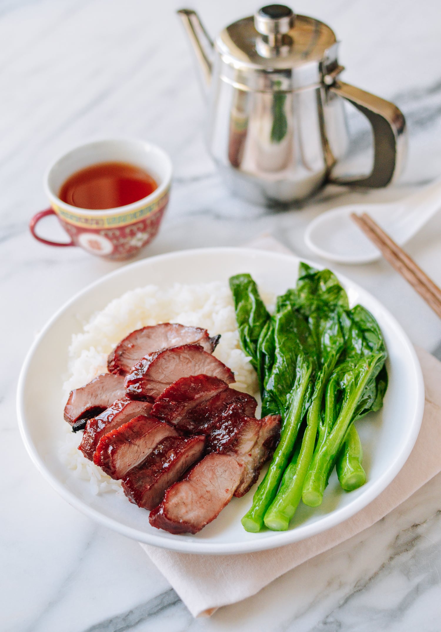 Char Siu Rice Plate with Greens, cwww5.fioekdjsdas.cf