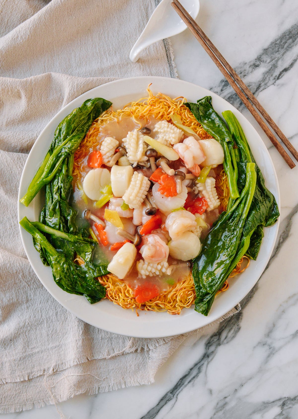 Restaurant-Style Seafood Pan-Fried Noodles, cwww5.fioekdjsdas.cf