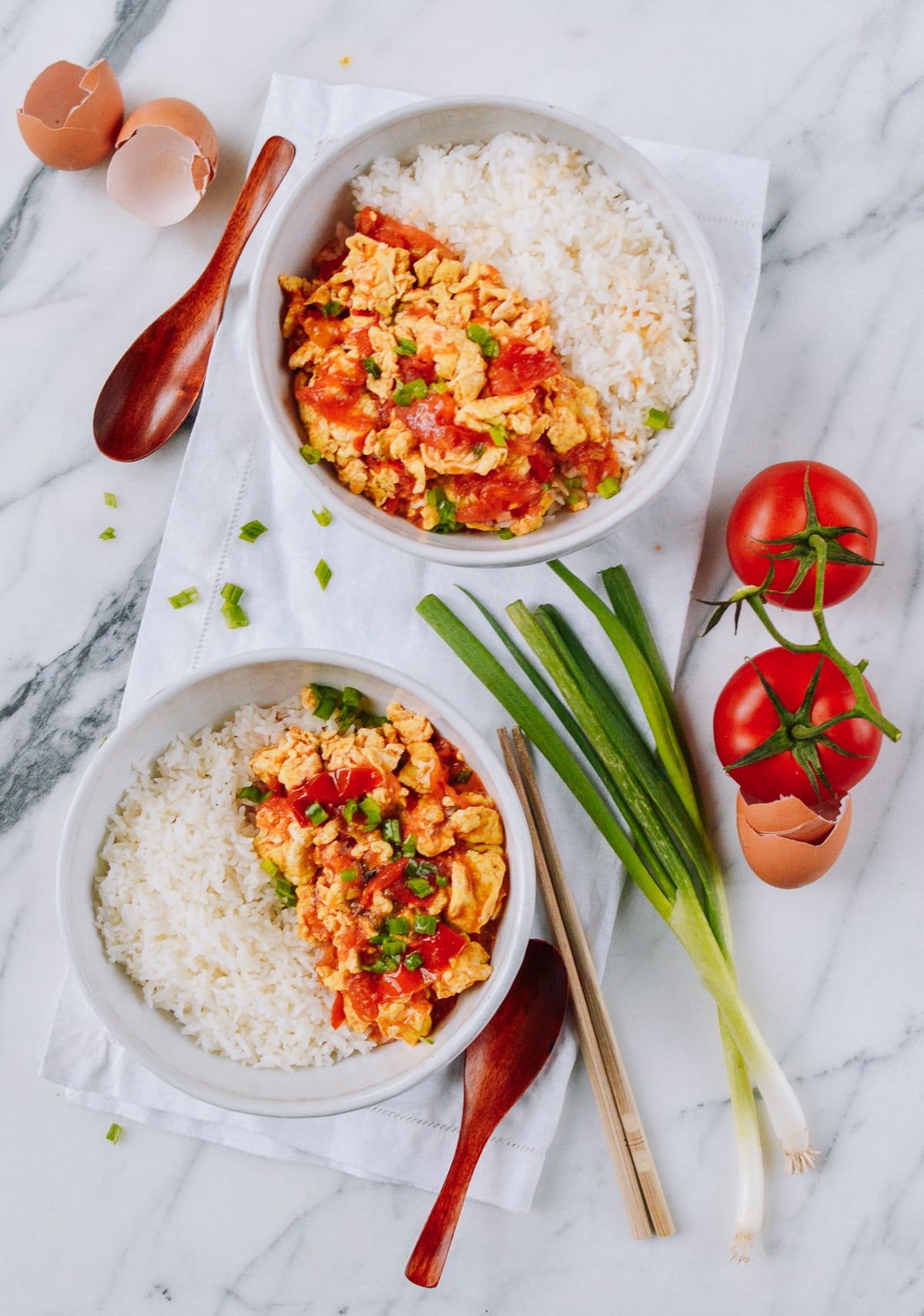 Bowls of Chinese Tomato Egg with Rice, cwww5.fioekdjsdas.cf
