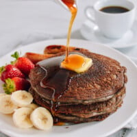 Buckwheat pancakes drizzled with maple syrup and butter, cwww5.fioekdjsdas.cf