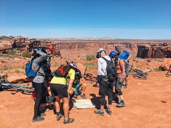 Moab Mountain Biking map trail map reading by cwww5.fioekdjsdas.cf
