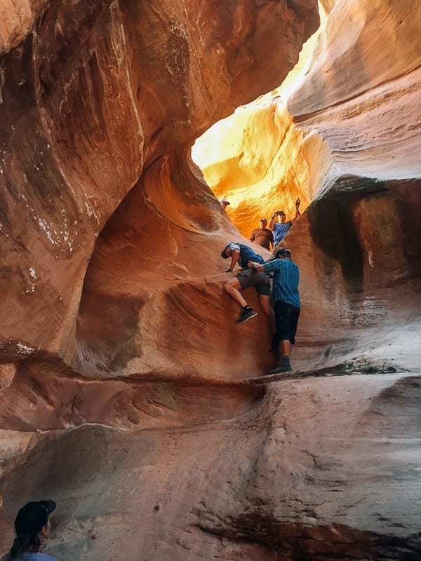 Holeman Slot canyon descent - Canyonlands National Park by cwww5.fioekdjsdas.cf
