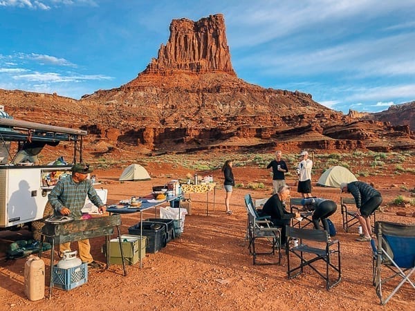 Breakfast scene at Airport Campground on White Rim trail by cwww5.fioekdjsdas.cf