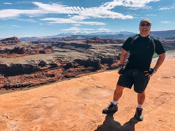 Bill at Gooseneck Overlook on White Rim trail Moab Utah by cwww5.fioekdjsdas.cf