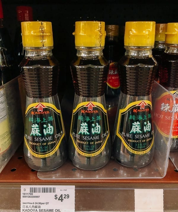 Kadoya sesame oil on store shelf, cwww5.fioekdjsdas.cf