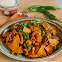 Chinese Tofu Sheet Stir-fry with Pork, cwww5.fioekdjsdas.cf