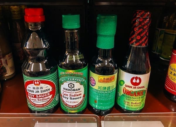 Brands of low sodium soy sauce on store shelf, cwww5.fioekdjsdas.cf