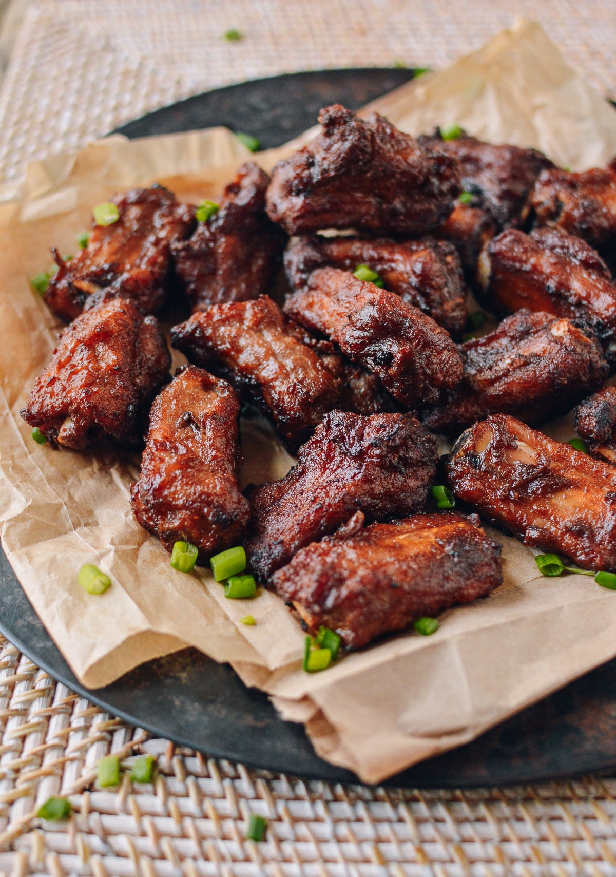 Chinese Fried Ribs with Fermented Red Bean Curd