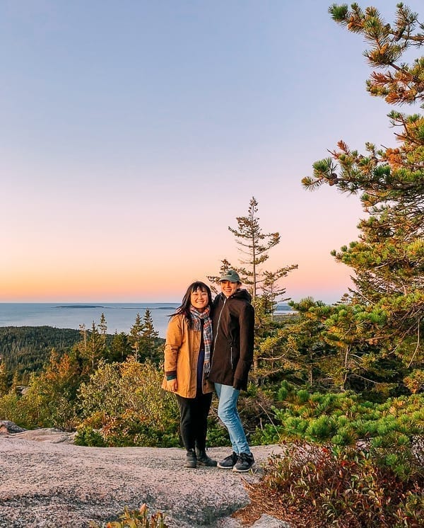 Kaitlin and Niki hiking in Maine, cwww5.fioekdjsdas.cf