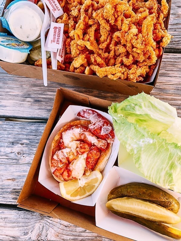 Lobster and fried clam strips - Maine seafood, cwww5.fioekdjsdas.cf