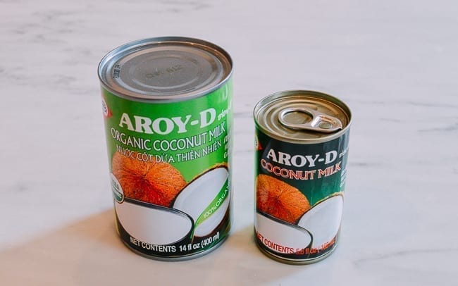 Two sizes of canned coconut milk, cwww5.fioekdjsdas.cf