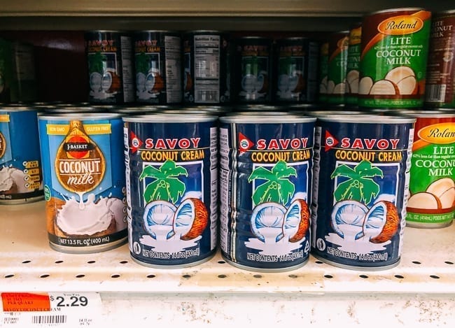 Cans of coconut cream on store shelves, cwww5.fioekdjsdas.cf