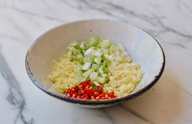 Bowl with ginger, garlic, scallions, thai chili, cwww5.fioekdjsdas.cf