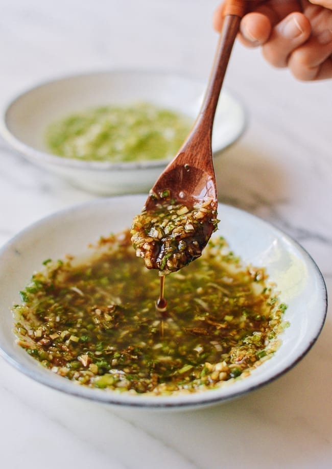 Adding soy sauce to ginger scallion oil, cwww5.fioekdjsdas.cf