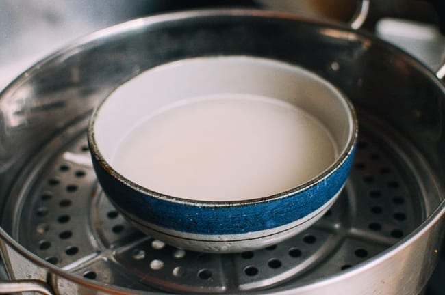Rice and water in steamer, cwww5.fioekdjsdas.cf