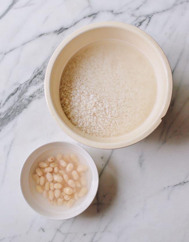 Soaking sticky rice and peanuts, cwww5.fioekdjsdas.cf
