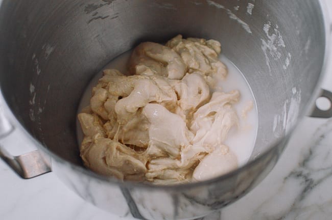 Dough washing process to make liangpi, cwww5.fioekdjsdas.cf