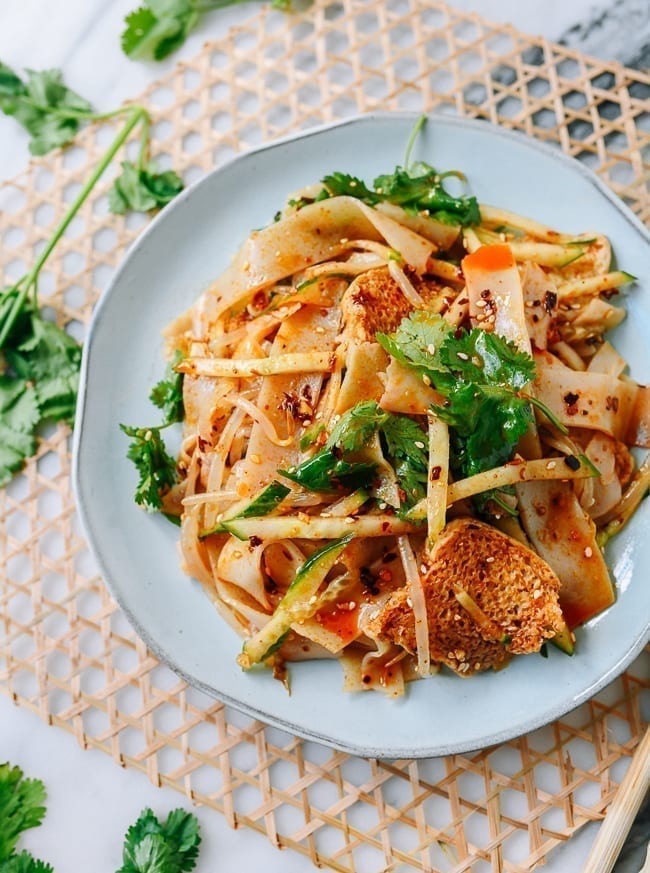 Spicy Cold Skin Noodles (Liangpi)